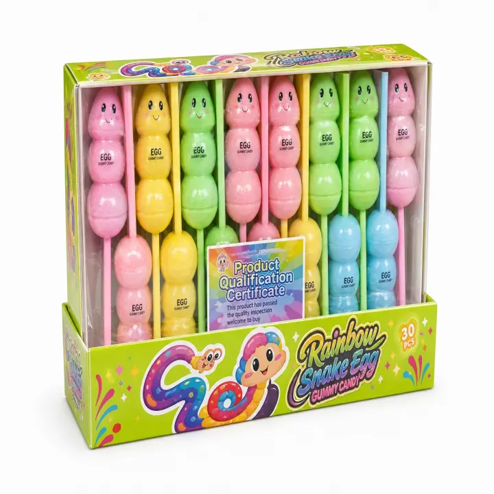 Colorful Snake Egg Candy