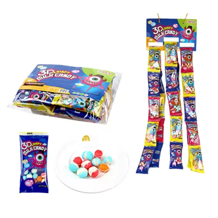 Freeze-Dried Milk Candy retail sachets, SKU YMX-226