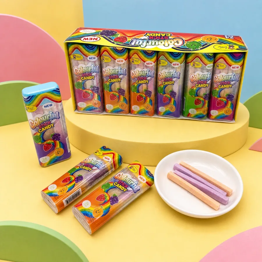 Pressed Candy retail display scene, SKU YMX-165