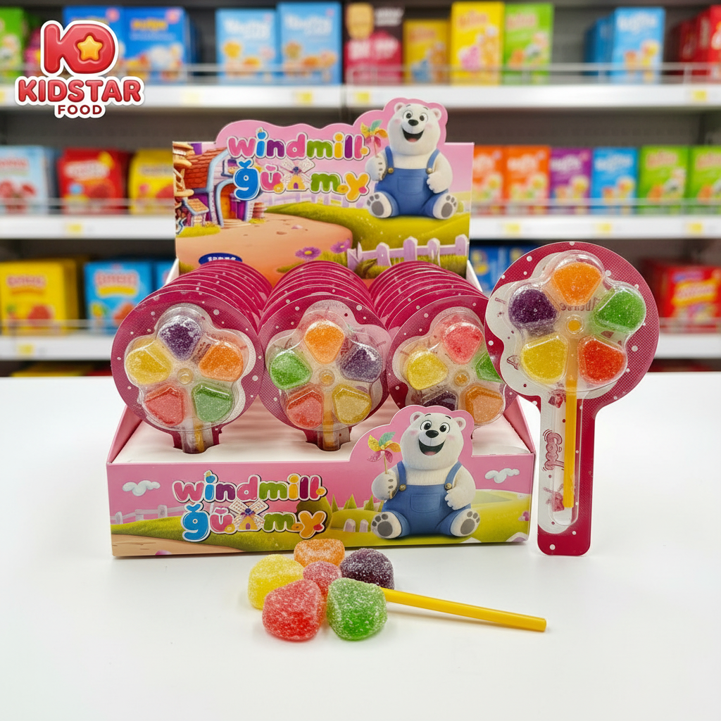 KidStar gummy candy assortment for retail and private label