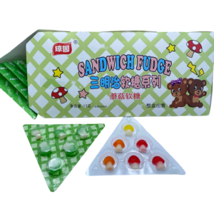Mushroom-shaped Gummy Candy