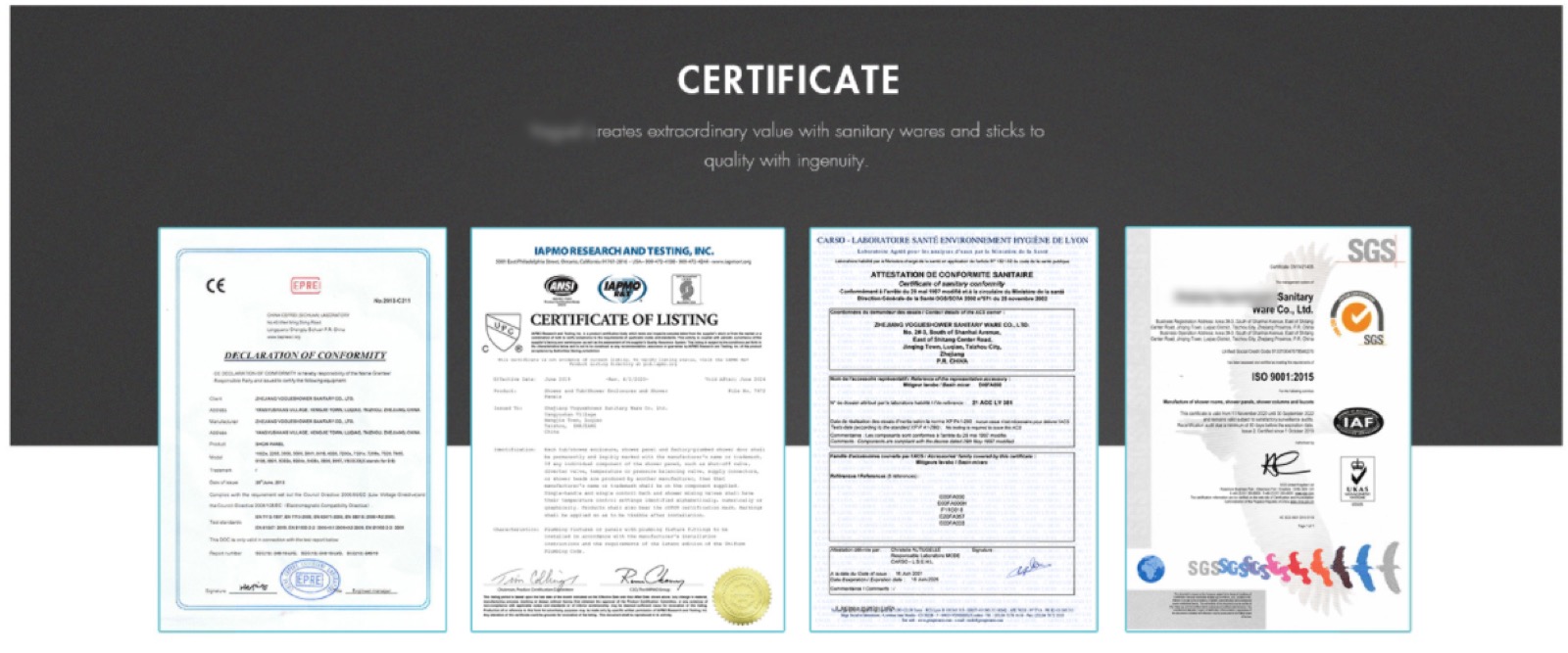 Shipment document preview for buyer review
