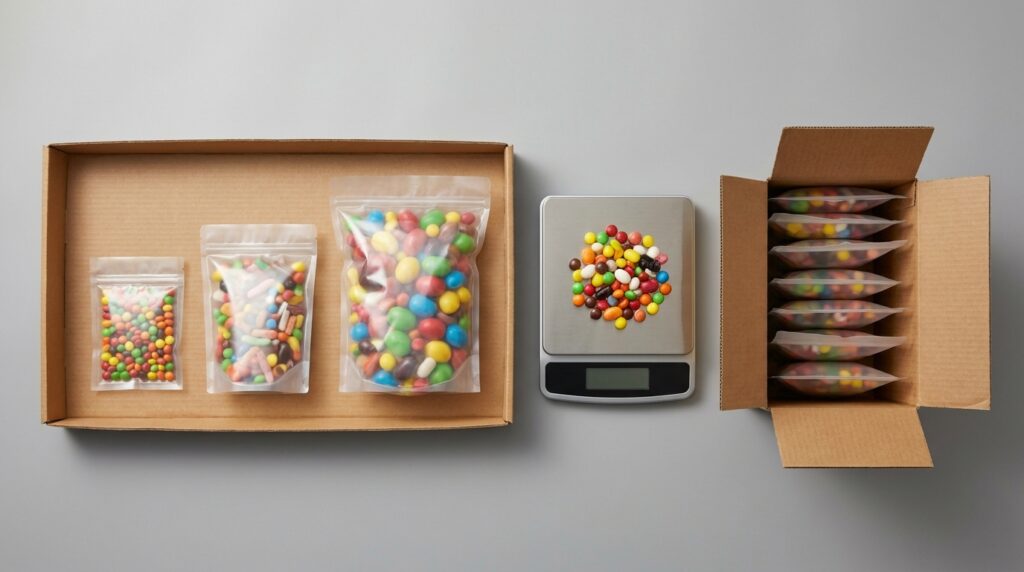 Pouch Candy Fill Weight and Shelf Presentation: A Buyer Planning Guide