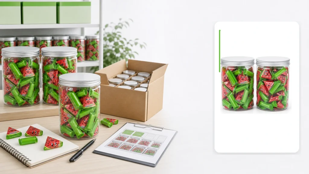 When Should Buyers Choose Tub-Packed Watermelon Hard Candy?