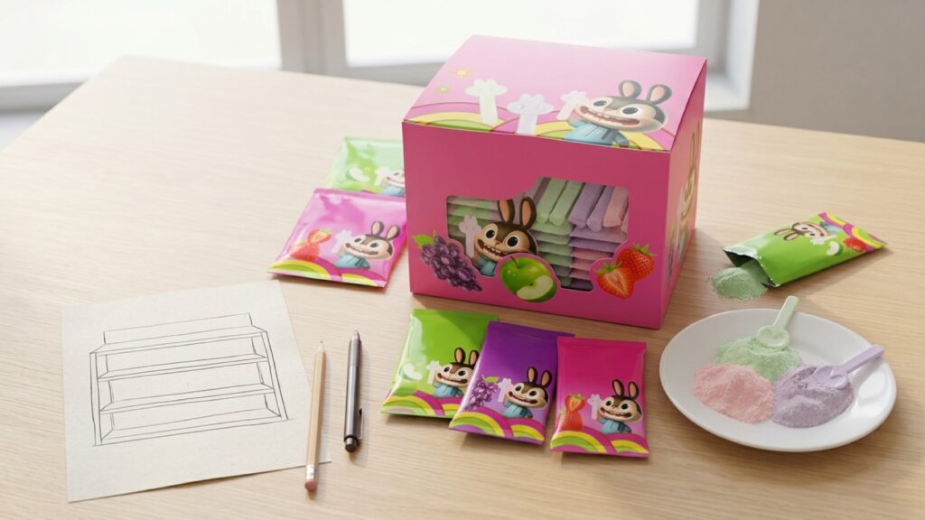 Bunny Sour Powder Stick Display Program: Buyer Planning Guide