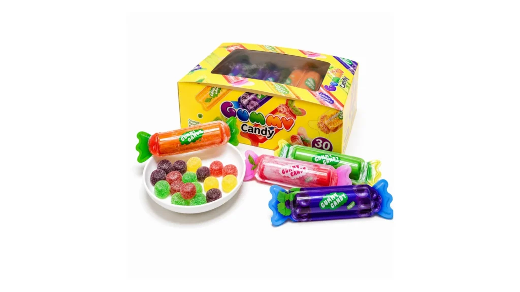 Gummy Candy Wholesale: Check the 10 g Display Route