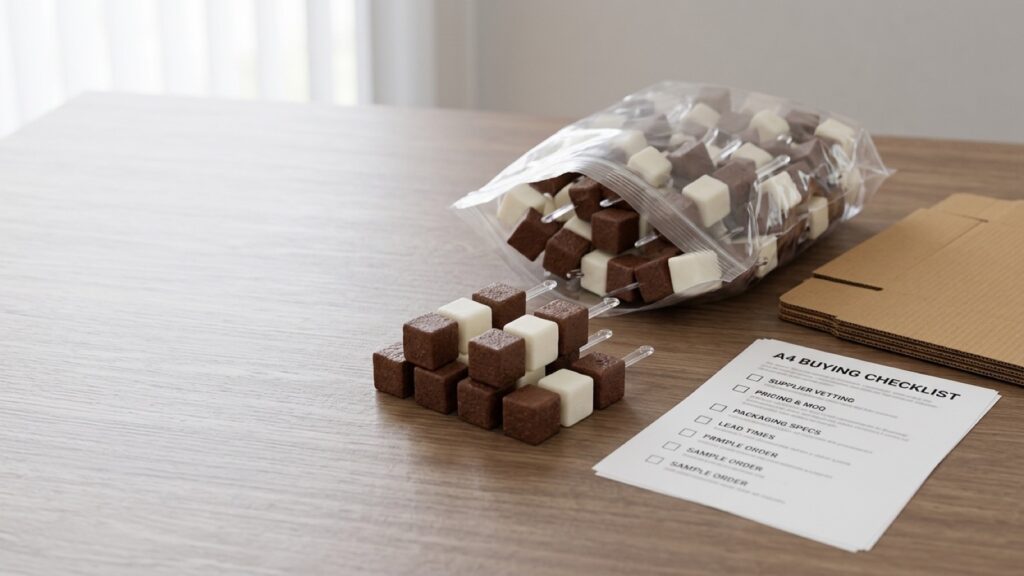 Milk & Chocolate Cube Candy Wholesale: Pack Route Buyer Guide