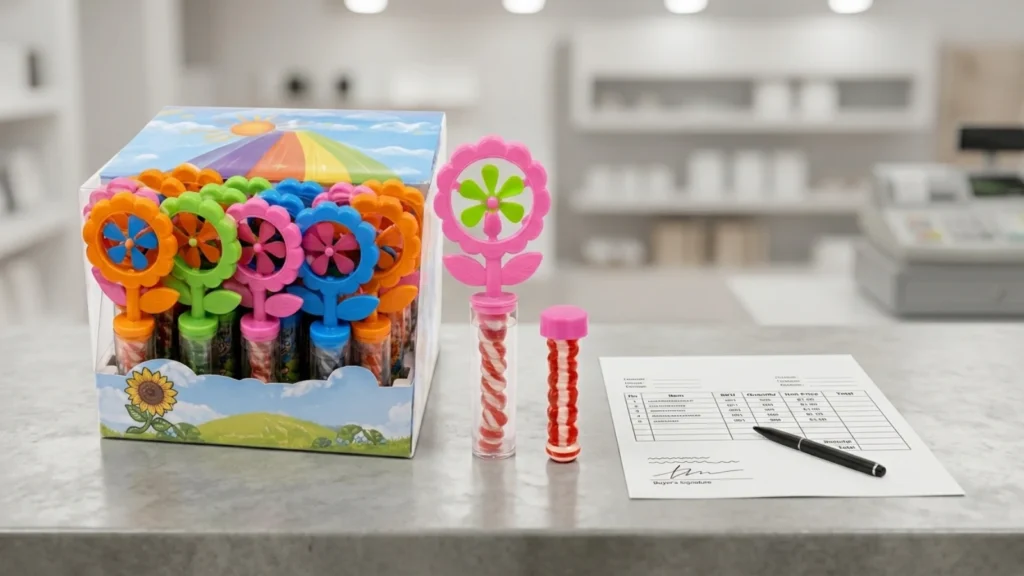 Windmill Hard Candy Display Box: How Import Buyers Test a Counter Line